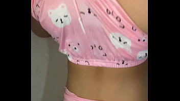 18 YEAR OLD STEPSISTER FUCKED IN HER PAJAMAS SHE IS
