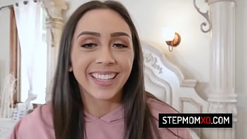 Hot MILF Lilly Hall as a stepmom gives her stepson