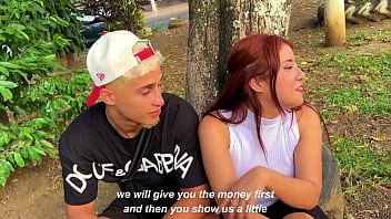 Fucked by a stranger after being offered money in the