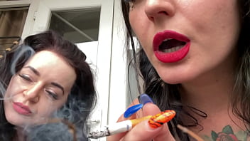 Fetish. The fetish of cigarette .