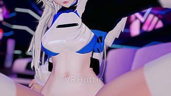 POV Neo Wet Blowjob To Fuck Public Lap Dance VRChat