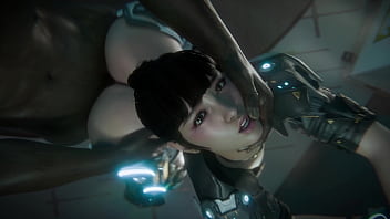 Bunny gets her pussy pounded hard and filled with cum