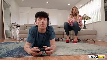 BANGBROS - Stephanie Love Sucks Her Stepson's Big Fat Cock