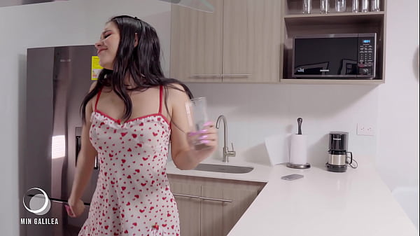 A beautiful girl from India dances to the rhythm of