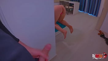 HORNY STEPMOM My husband left me alone with my stepson