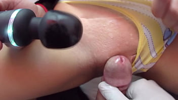 I ask my step uncle to massage my tummy, it