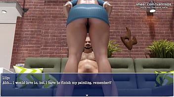 Lily of the Valley | Big tits MILF in short