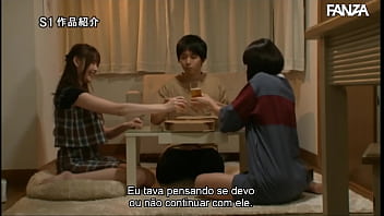 Cheating With Her Friend After A Month of Abstinence [Subtitled]