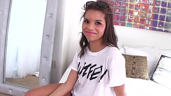 GABRIELLA FORD 19 YO Petite Cute Latina Huge Cock POV