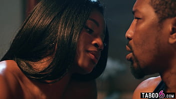 Black husband cheats with HOT ebony MILF with wife in