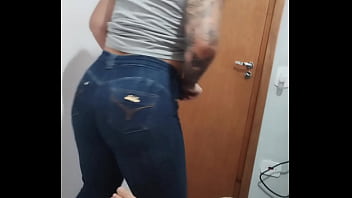 Slutty redhead plays with her husband and then calls her