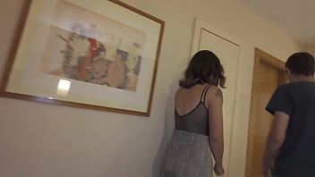 My sexy neighbour came to use my shower but she